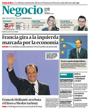 Portada de la edición en PDF del diario publicada el 7 de mayo.